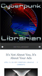 Mobile Screenshot of cyberpunklibrarian.com